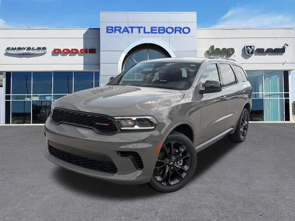 New 2025 Dodge Durango G: A great vehicle for long road trips, available at Brattleboro CDJR, Vermont.