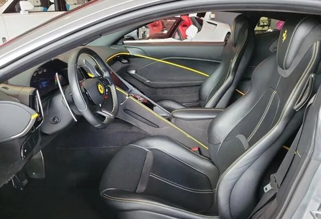 Luxury meets power in this 2021 Ferrari Roma for sale at Brattleboro CDJR