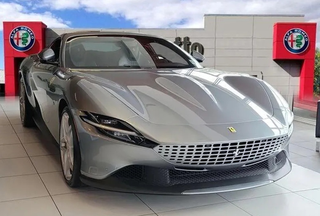 Luxury meets power in this 2021 Ferrari Roma for sale at Brattleboro CDJR.