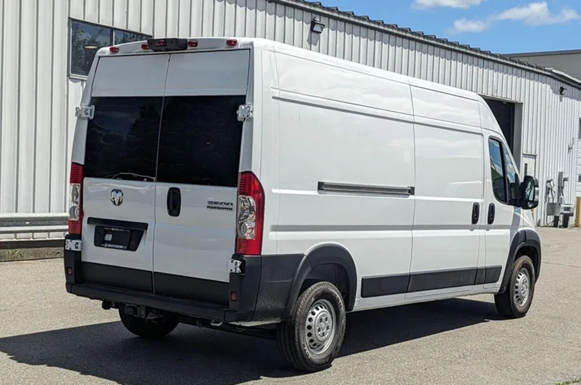 Available Ram ProMaster Cargo Vans in various configurations at Brattleboro CDJR, the leading commercial vehicle dealer in Vermont.