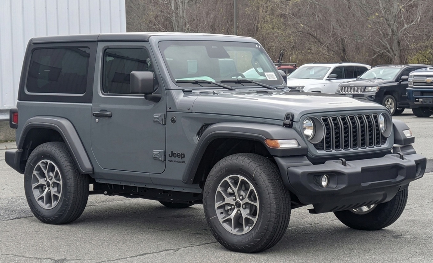 2026 Jeep Wrangler Sport 2-Door: One of the best models among the reliable used cars under $50K, available now at Brattleboro CDJR, Vermont.