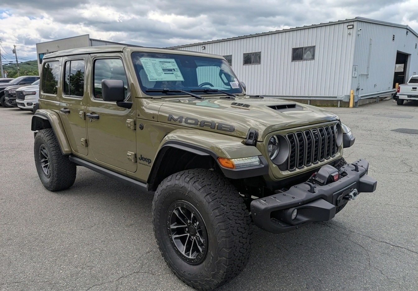 New 2026 Jeep Wrangler Moab 392: One of the best Jeep Wrangler & Gladiator options, available right now at Brattleboro CDJR in Vermont.