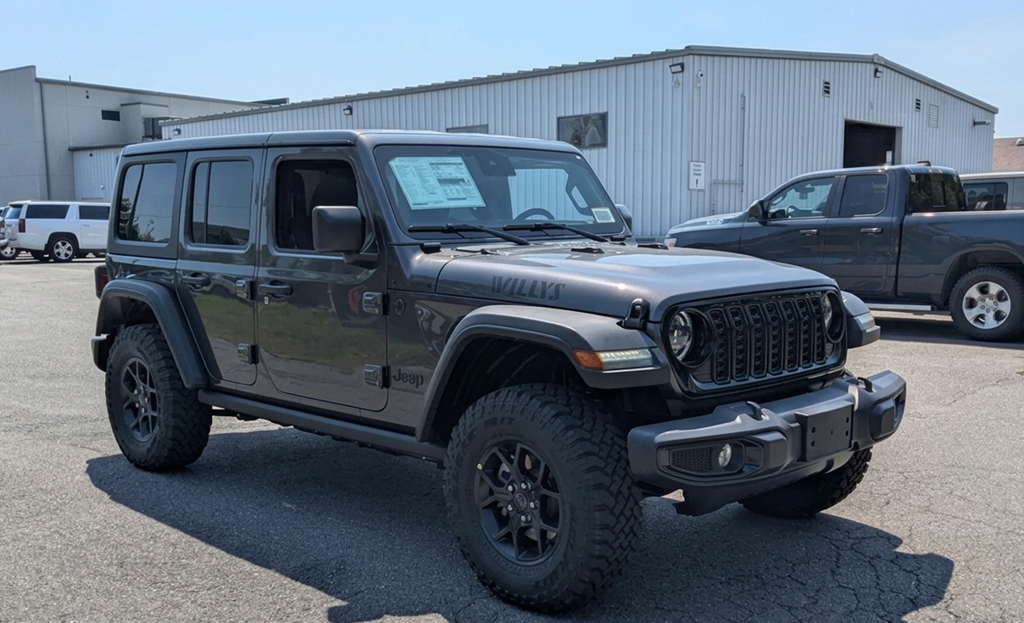 New 2025 Jeep Wrangler Unlimited Wrangler 4-door Willys: One of the best vehicles for fall foliage road trips in Vermont. Available now at Brattleboro CDJR.