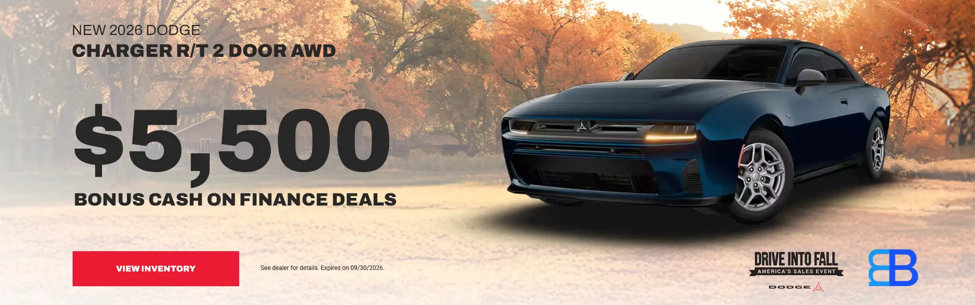 NEW 2026 DODGE CHARGER R/T 2 DOOR AWD